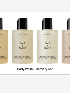 SALT & STONE - BODY WASH DISCOVERY SET